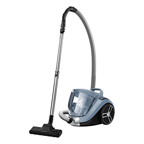 Rowenta Compact Power XXL Staubsauger ohne Beutel [bis zu 900 W max für einen niedrigen Energieverbrauch; Moderne 3-Stufen-Cyclonic Filtrierung; XXL Staubbehälter 2,5l; Kompaktes Design; RO4B11EA]