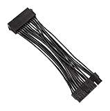 AINEX ATX用電源延長ケーブル [ 15cm ] WAX-2415B-BK