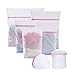 Produktbild Wäschesäcke, 7Pcs Wäschenetz Set Wäsche Taschen feinmaschige wäschesäcke Wäschebeutel mit Reißverschluss Waschmaschine für Bluse, Strumpfwaren, Strumpf, Unterwäsche, Büstenhalter,Reisetasche