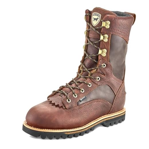 Irish Setter, Elk Tracker, Men’s, 12", Waterproof, Insulated 600g, Hunting Boot, Brown (P), 10.5 D (Medium)