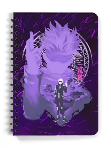 Image of ComicSense.xyz Anime Sketchbook Sorcerer, King Printed A5 Spiral Drawing Sketch Book Unruled for Kids Students Gift (Pack of 2)