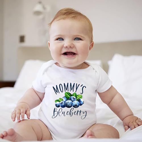 I Love My Mommy Bodysuit Baby Boy Girl Funny Outfit Short Sleeve Pregnancy Announcement Newborn Infant Romper2