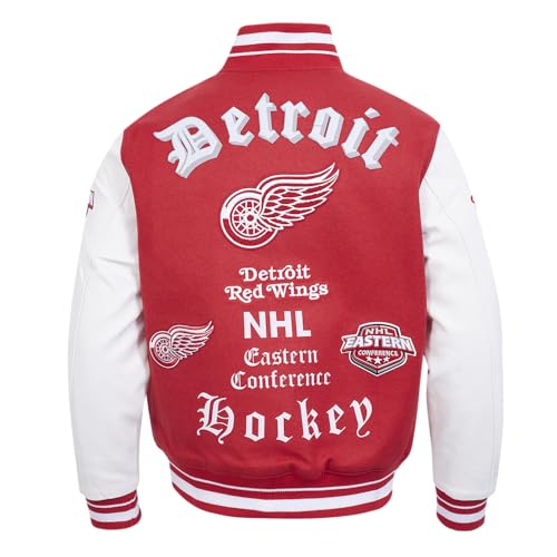 Image of Pro Standard Mens NHL Old English Varsity Jacket