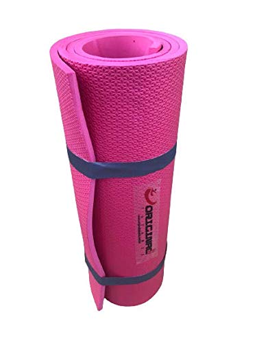COLCHONETE EVA (170X50X1CM) PARA YOGA E EXERCÍCIOS, ACOMPANHA ALÇA. (VERMELHO)