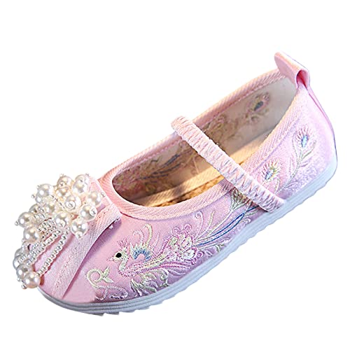Girls Bottomed Embroidered Sandals Fashionable Costume Children Performance Children Embroidered Water Sandals for Kids