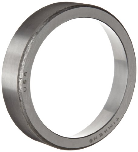 Timken 15245 Tapered Roller Bearing, Single Cup, Standard Tolerance, Straight Outside Diameter, Steel, Inch, 2.441
