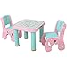 Produktbild Kinder Tisch und Stuhl Set, Kindergarten Spielzeug Tisch/Baby Studie Tisch (EIN Tisch und Zwei stühle) multifunktions Spiel Schreibtisch Stuhl