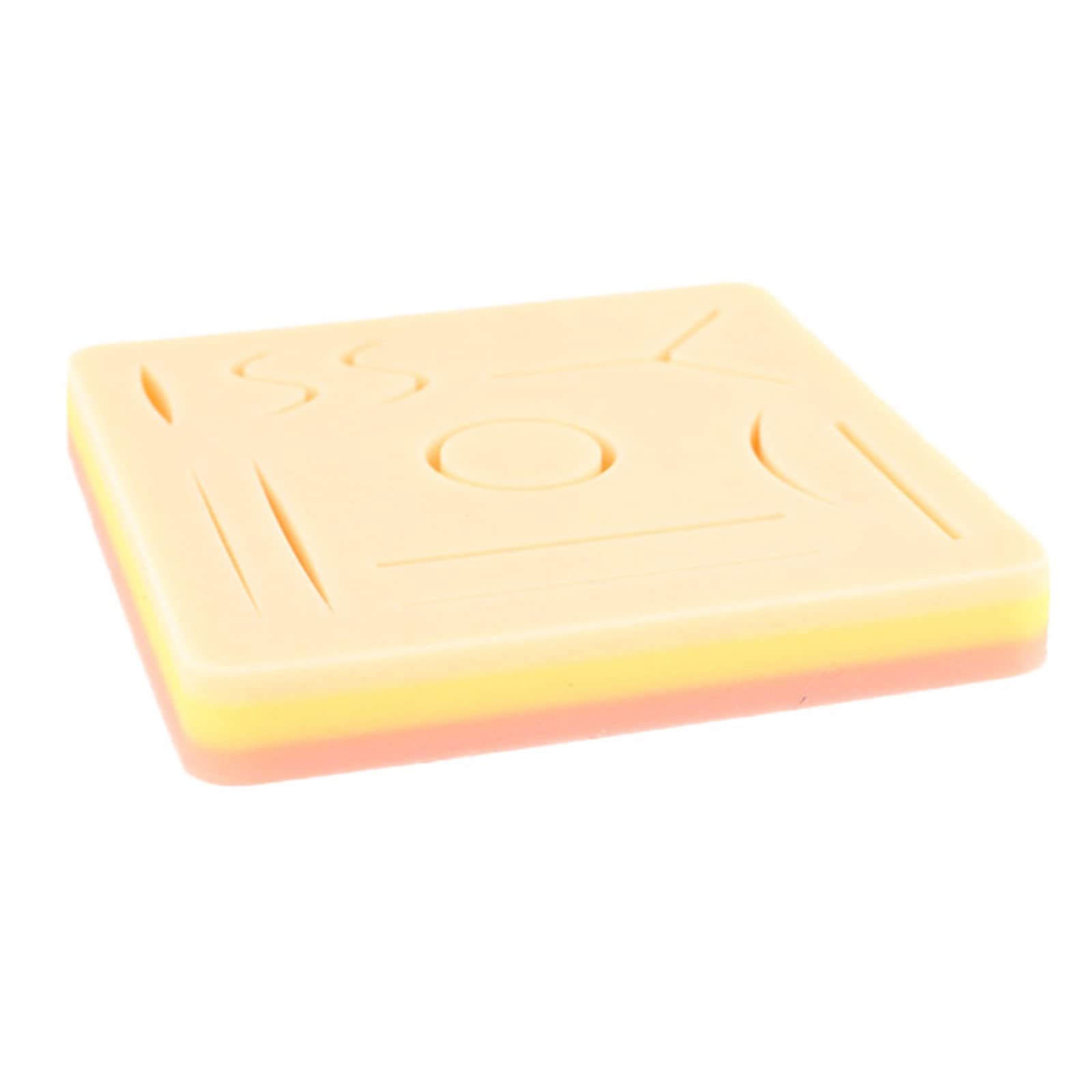 ERNZI Modello di Sutura della Pelle Scuola Infermieristica Seam Training Seam Pad Training Seam Silicone Modello di Esercizio per Gli Accessori della Macchina da Cucire (Grandi Dimensioni)