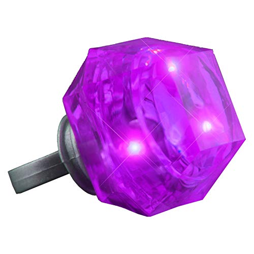 blinkee Huge Gem Ring Purple Assorted Shapes