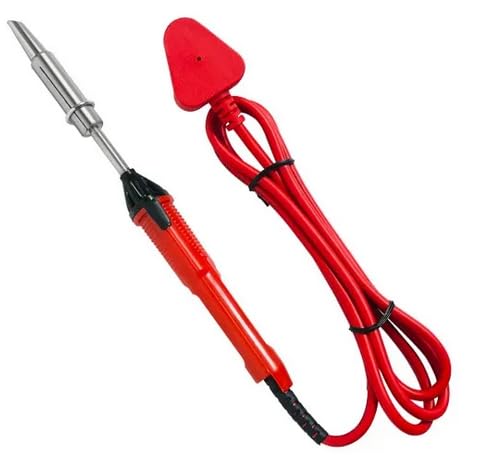 ARMSOL ASL-50WT Professional Soldering Iron, 50 Watts, 230V AC Power, Red and Black, Heavy-Duty Construction, for Electronics and Electrical Assembly-image-34
