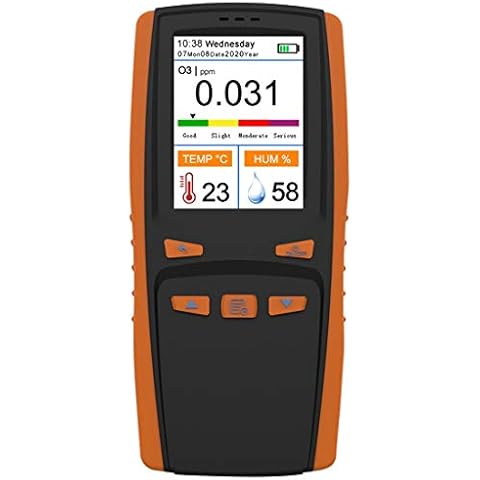 Geieold Analyzer O3 Gas Detector Intelligent Sensor Ozone Meter for Portable Air Hand Measurements Cover