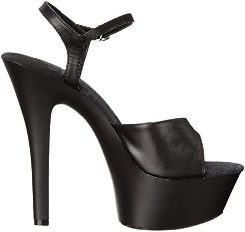Ellie Shoes Women's 601-juliet-r, Black Leather, 7 M US | Image 5