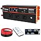 3000W Wechselrichter, 12 V auf 230 V, mit LCD-Display, 3 Universa lsteckdosen sowie USB-Typ-C- und QC 3.0-Anschlüssen für Wohnmobile, LKW und Caravans
