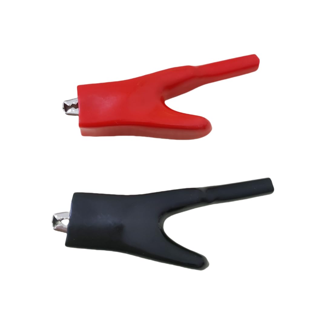 QLXHBOT Insulated Alligator Clips 50A Heavy-Duty Alligator Clamps Battery Crocodile Clips Electrical Test Clamps Battery Charger Clamp,Alligator Clips