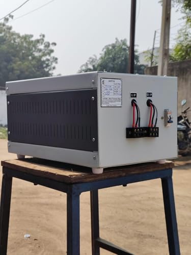Image of 2KVA Single Phase Voltage Stabilizer for AC & Home Appliances | 180-280V Wide Input Range | Air Cooled | Output 230V | Full Load 8A Protection