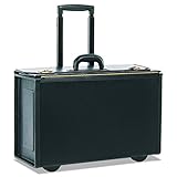 STEBCO 251622BLK Tufide Wheeled Catalog Case, Vinyl, 22-1/4 x 13-1/2 Inches, Black