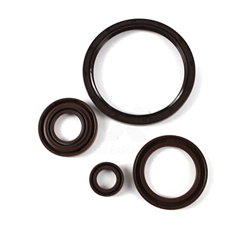 Image of 4G63 4G63T 8V Overhaul Gasket Kit for Mitsubishi Eclipse Dodge Clark Plymouth Laser Eagle Talon 2.0L 1997CC L4 DOHC MLS 93-98 G63B CMP15 18 20 LPG GC Engine Repair Parts