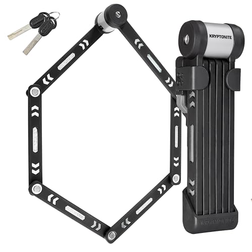 Kryptonite Keeper Folding Lock Antivol vélo pliant avec clé de sécurité et support de cadre