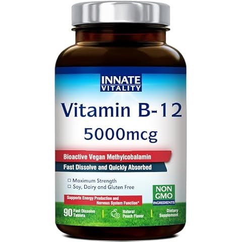 Innate Vitality Vitamin B12 5000mcg Cover