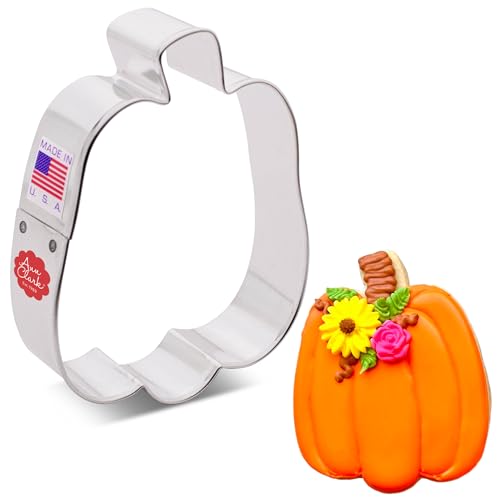 Cortador de galletas de calabaza alto, 4 pulgadas, fabricado en Estados Unidos por Ann Clark