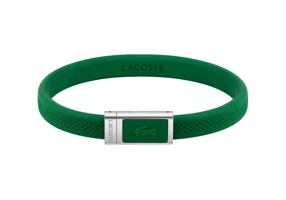 Lacoste Silikonarmband für Herren Kollektion LACOSTE.12.12 Verziert mit Petit Piqué Muster - 2040116
