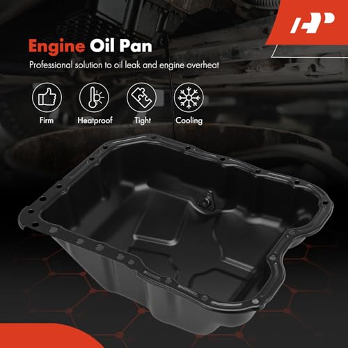 Image of A-Premium 2.0L 2.4L Engine Oil Pan Sump with Plug, Gasket & Bolts, Compatible with Jeep Compass Patriot 2007-2017 & Dodge Journey 2009-2020, Avenger 2008-2014, Caliber & Chrysler 200, Sebring