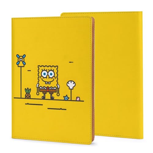 Amazon | スポンジボブ ノートカバー 20.7×14.2×1cmサイズ PU 手帳