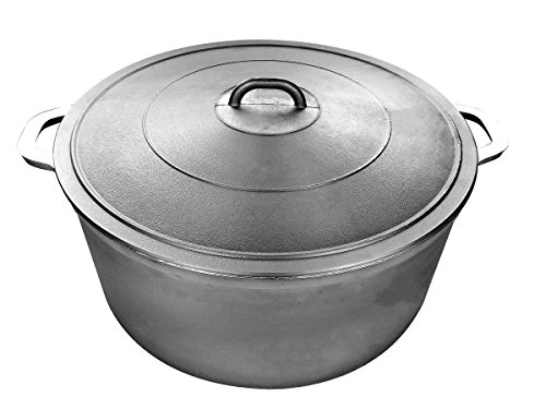 Uniware 9900 Super Quality Aluminum Caldero,Dutch Oven, 23.4 Qt,Silver (42Cm (16.5-Inch)) #TOP1