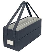 Leitz Desk Sharing Arbeitstasche aus Stoff für hybrides und mobiles Arbeiten, Faltbare Laptop-Tasche & Aufbewahrungstasche für Büro & Laptop-Zubehör, Hot Desking Bag mit Tragegriffen, Grau, 64440089