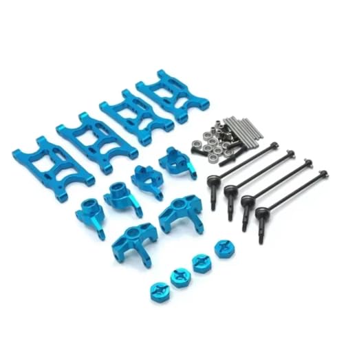 Voiture RC WLtoys 144001 pièces mise à niveau métal pour course en extérieur
