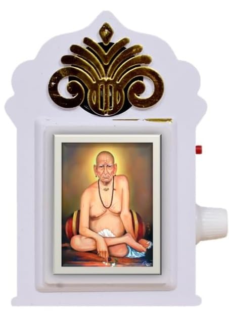 kh Swami Samarth Jap Mantra Electric Mantra Continuous Chanting Spiritual Devotional Bell Just Plug and Play Shri Swami Samarth" Mantra chanting Box-image-49