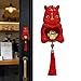 Door Chimes for Home - Magnetic Decorative Horse Shape Doorbells | Shopkeepers Door Opening Bell | for Indoor Shop Cafe Home Office Store Wall Room Bedroom Doorway Garden Pet Doors
