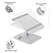 immagine 6OMOTON Supporto per Laptop, Supporto PC Portatile, Alza per Notebook Ergonomico Regolabile in Alluminio, Porta PC Pieghevole Scrivania per MacBook PRO/Air, Altri Laptop(11-17 Pollici), Argento