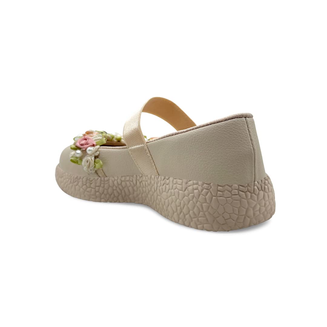 KazarMax Kids Girls Floral Ballet Flat Ballerina 8 41iN2wl3JmL. SL1080