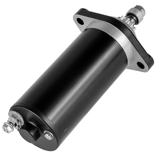 Caltric Starter Motor Compatible con Yamaha Outboard 8HP 9.9 HP 2005-2011 miniatura 4