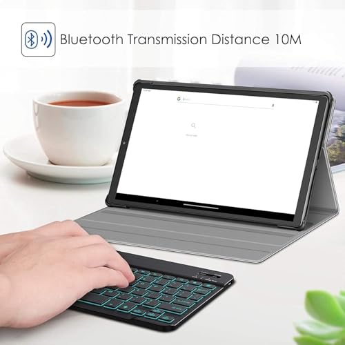 Image of ProElite Keyboard case for OnePlus Pad 3 13.2 inch 2025, Magnetic Detachable Wireless Bluetooth Keyboard for OnePlus Pad 3 13.2 inch 2025 [Built-in 7-Colors Backlit], Black
