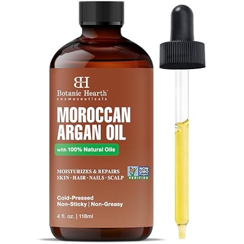 Botanic Hearth Moroccan Argan Oil for Hair & Skin Cover