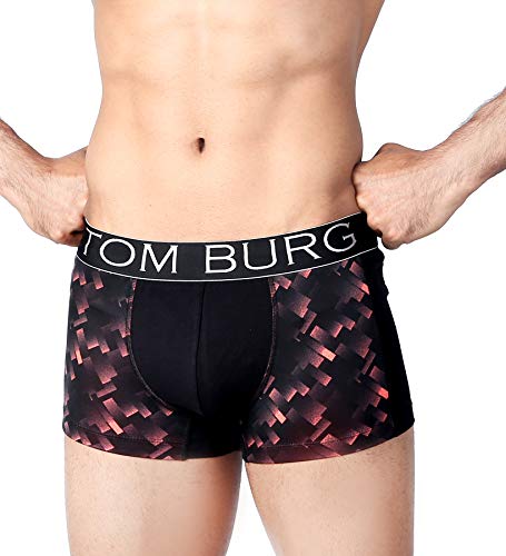 Image of TOM BURG Regular Cotton Designer Casual Smooth & Comfortable Trunks for Men (Pack of 2)