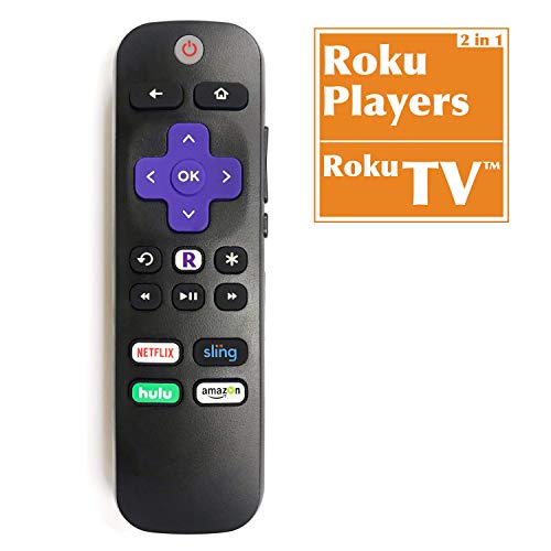 Universal IR Learning Remote for All Roku Players and Roku(Built-in) TVs