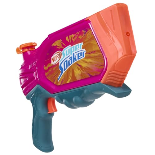 Image of Nerf Super Soaker Surge Splash Sun Stream Water Toy| Trigger Pull | 605 ml Capacity Tank | Pichkari for Outdoor Water Games | Branded Toy Pichkari for Holi Festival | Kids Outdoor Toys | Kids Ages 6+