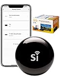【Compatibilidad y ampliación continua de mandos infrarrojos】Soporta más de 80,000 dispositivos controlados por infrarrojos como aire acondicionado, TV, DVD, SAT, reproductores BluRay, ventiladores y mucho más. Y se añaden más diariamente a las bases de datos IR en la nube de nuevos productos.