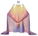 Noknawio Padme Amidala Costume Lake Dress Pink Women Queen Amidala Cosplay Princess Long Dress for Halloween (Pink, Large)