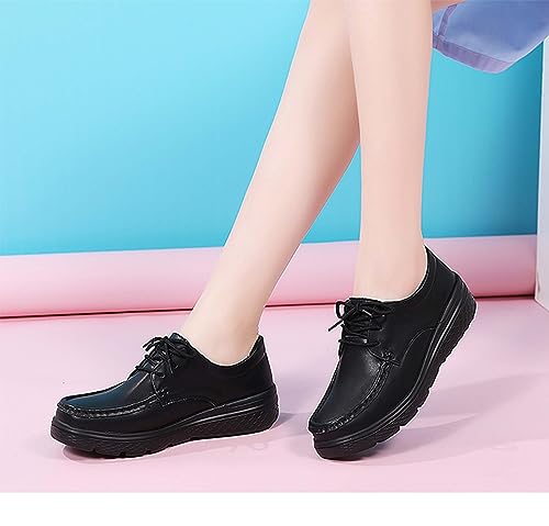 Image of Nurse Shoes for Women Nursing Shoes Zpatos para Trabajar en Restaurante de Mujer Flats for Women