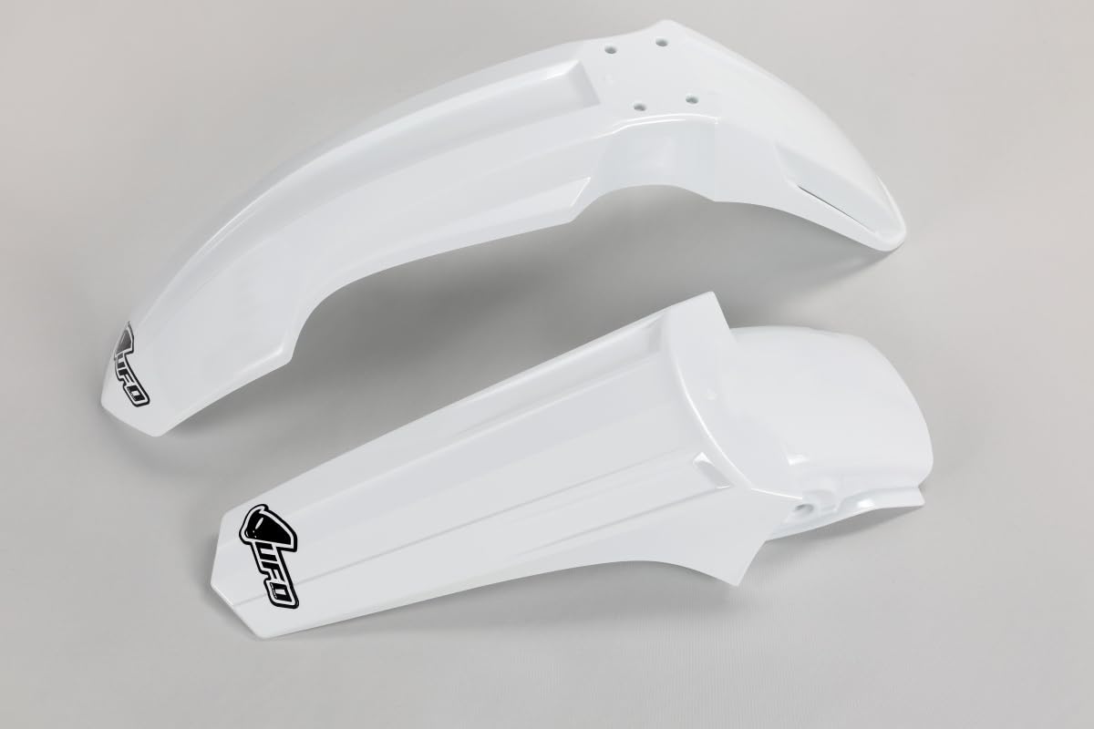 UFO PLAST Suzuki RM 85 2000-2024 White Mudguard Kit