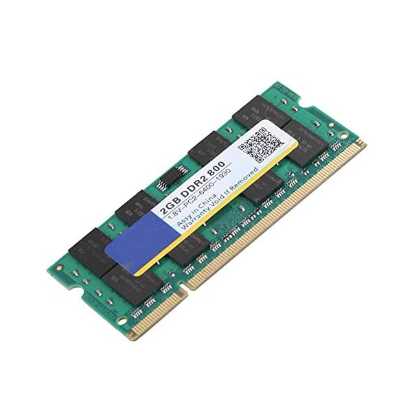 8G DDR-Speicher RAM, DDR2 800Mhz 2G 1,8V 200Pin Laptop Hochgeschwindigkeits-Speicher RAM Voll kompatibel, integrierte hochwertige Chips, stabile Leistung und Hochgeschwindigkeitsbetrieb – Bild 3