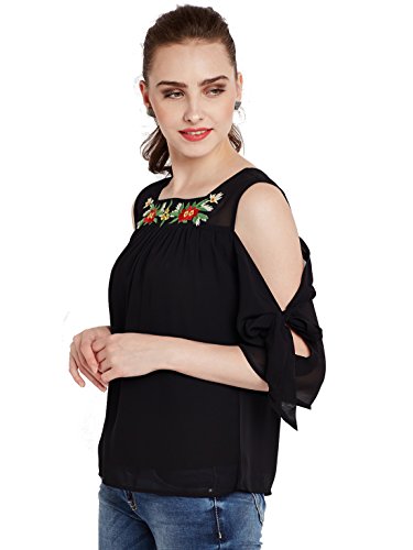 Image of Rare Women's Solid Regular Fit Blouse