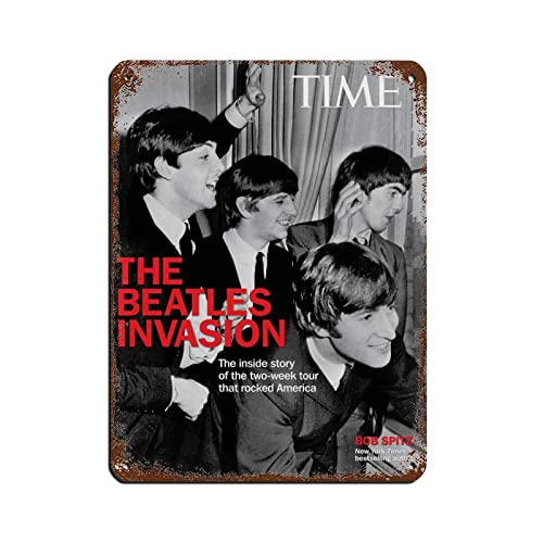 Poster sur toile The Beatles Invasion pour chambre à coucher, décoration de sport, bureau, chambre, cadeau 30 x 40 cm - Les Beatles, Paul McCartney, John Lennon, RIngo Starr, George Harrison Poster sur toile The Beatles Invasion pour chambre à coucher, décoration de sport, bureau, chambre, cadeau 30 x 40 cm