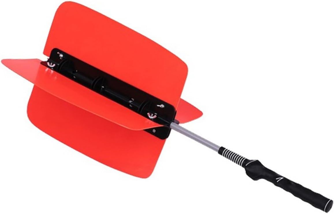 balacoo Professional Golf Swing Trainer Swing Grip Training Aid Swing for Golf Practice Fan Swing Resistance Trainer Random