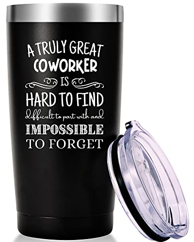A Truly Great Coworker Travel Tumbler