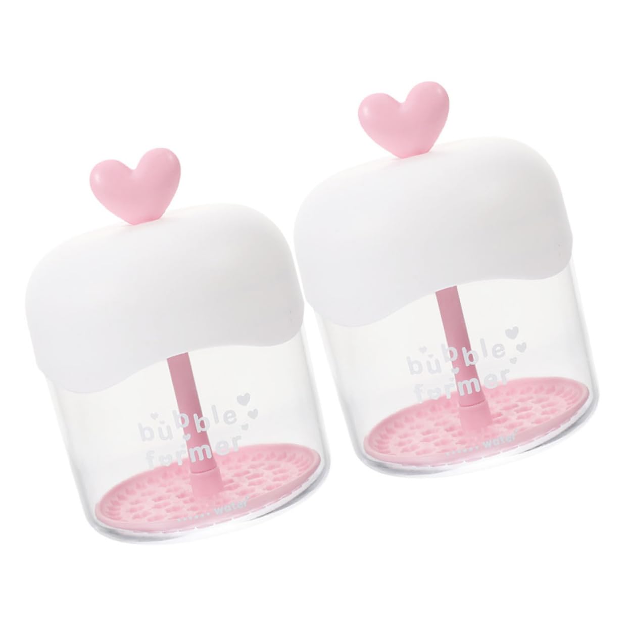 FOMIYES Facial Skin Cleansing Care Tool Facial Cleansing Tool Bubble Face Wash Bottles Set